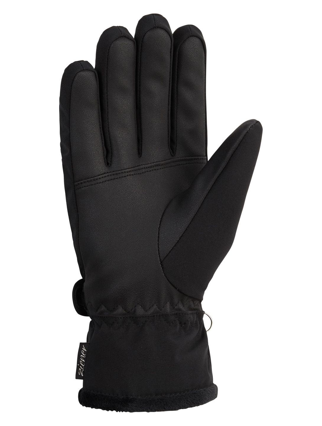 Ziener, Kas GL Lady guantes de esquí mujeres Black negro 