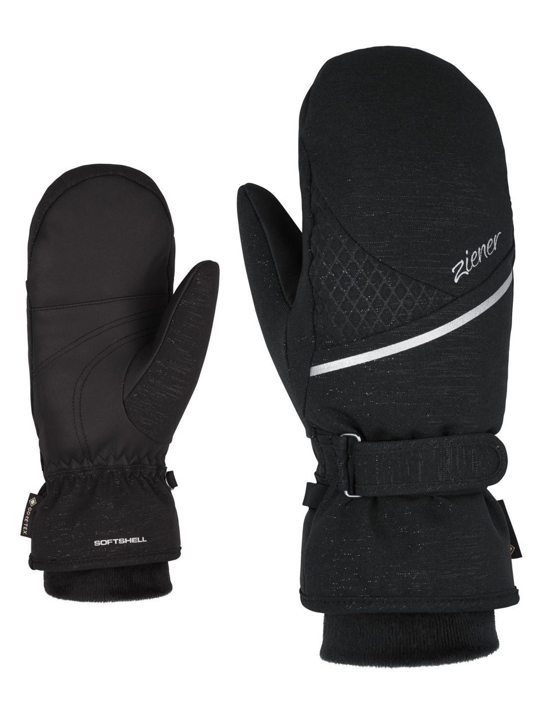 Ziener, Kiani GTX Gore Plus Warm guantes mujeres Black negro 