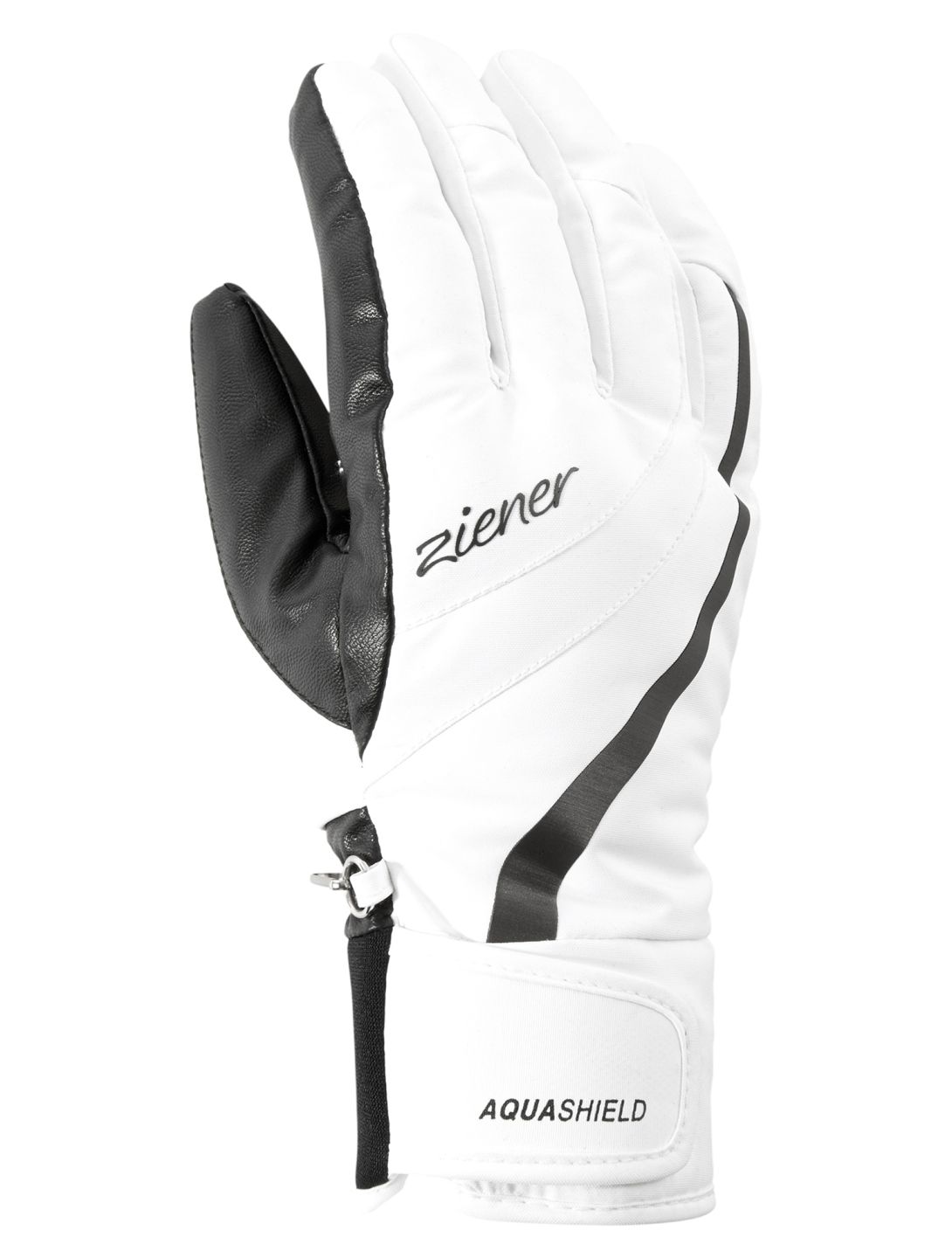 Ziener, Kitty AS® Lady guantes de esquí mujeres White blanco 