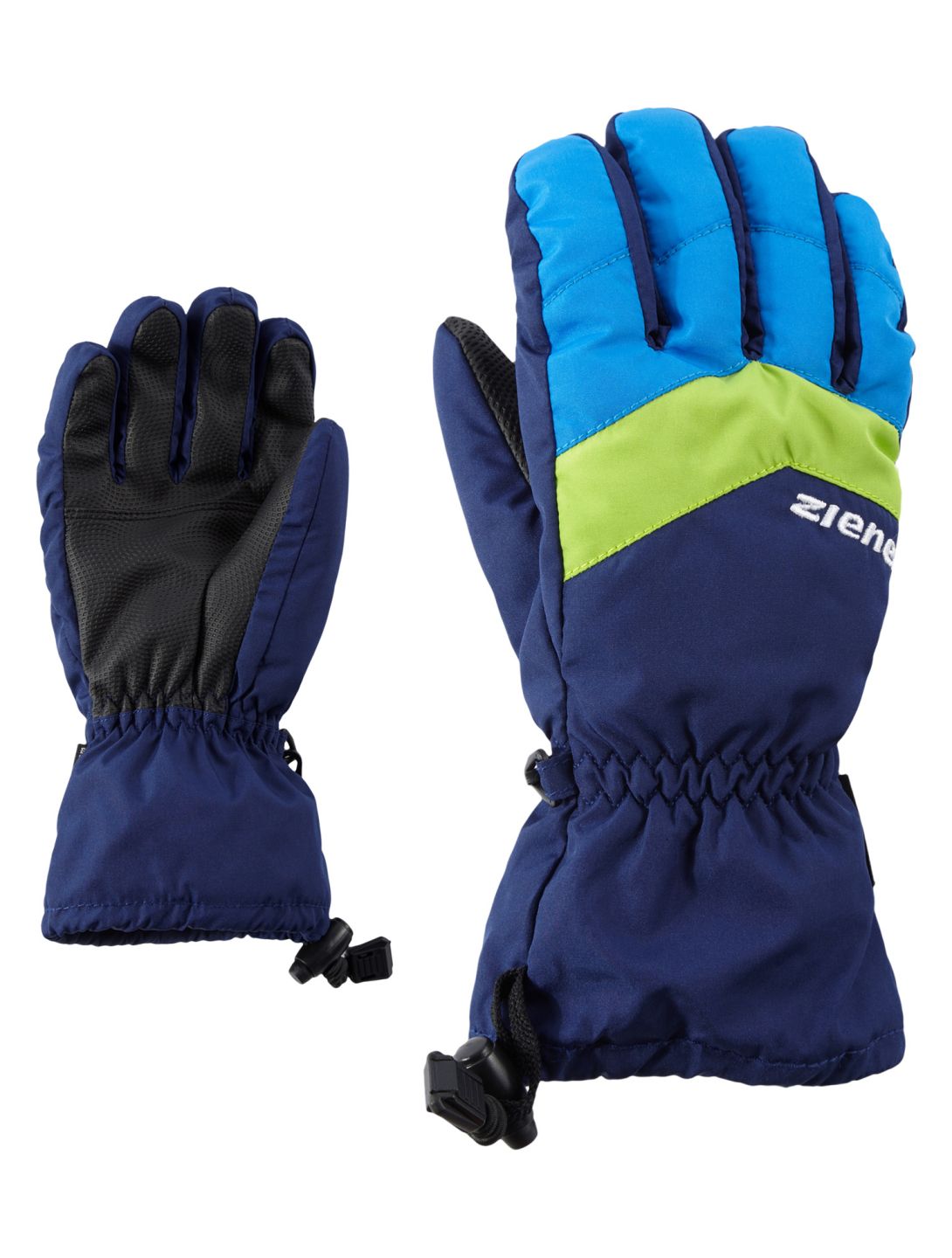 Ziener, Lett AS® Junior guantes de esquí niños Navy azul 