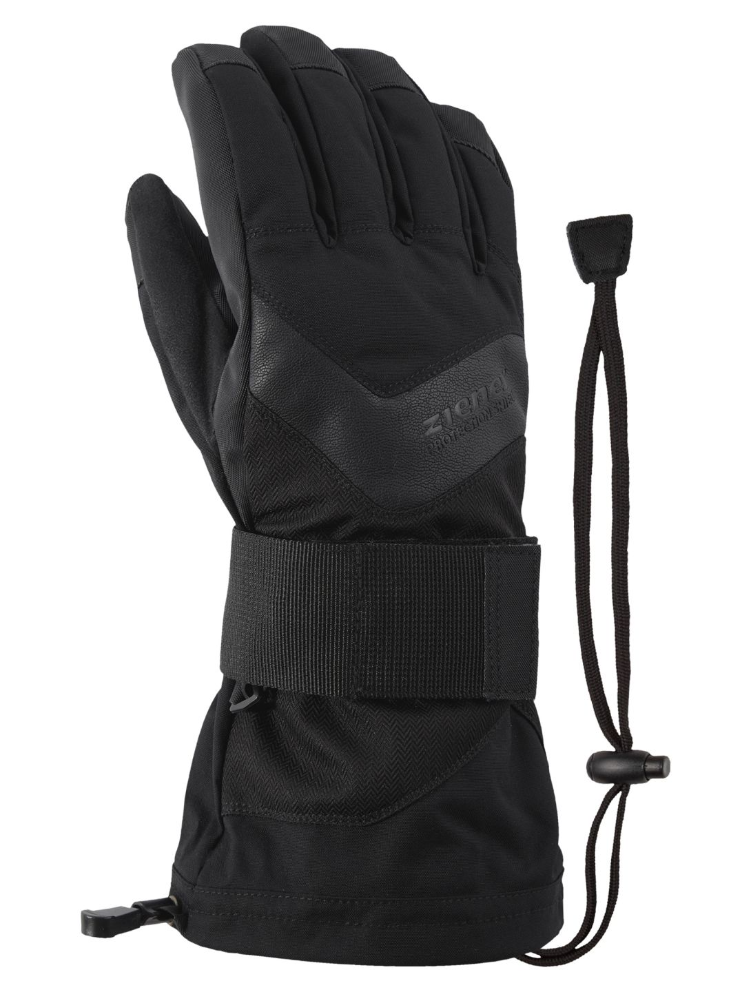 Ziener, Milan AS® guantes de esquí hombres Black Hb negro 