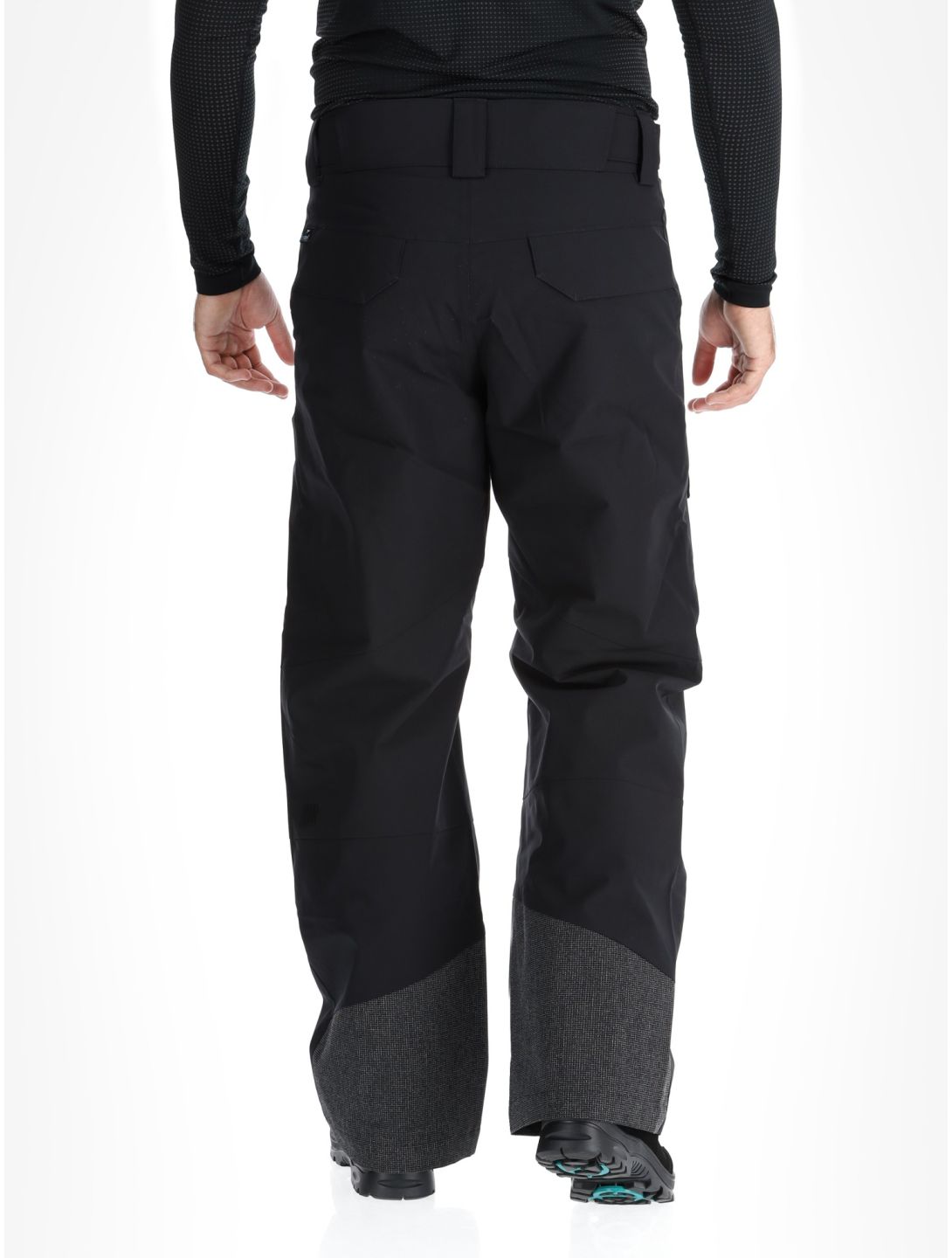 Ziener, Rappold pantalones de esquí hombres Black negro 