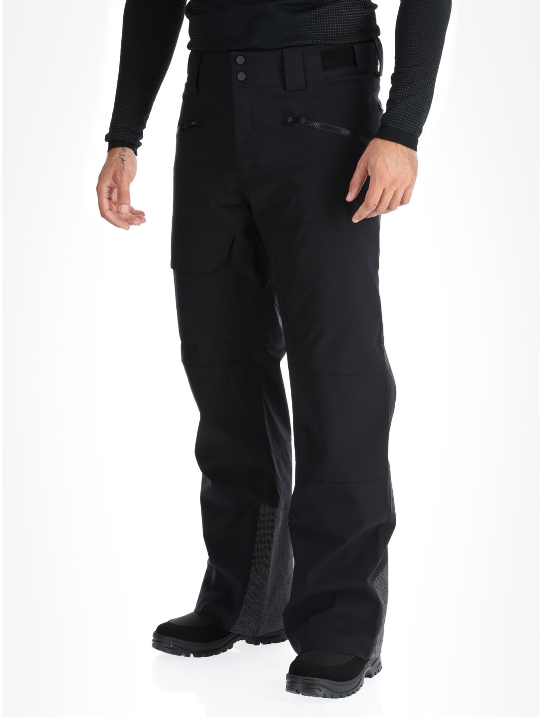 Ziener, Rappold pantalones de esquí hombres Black negro 