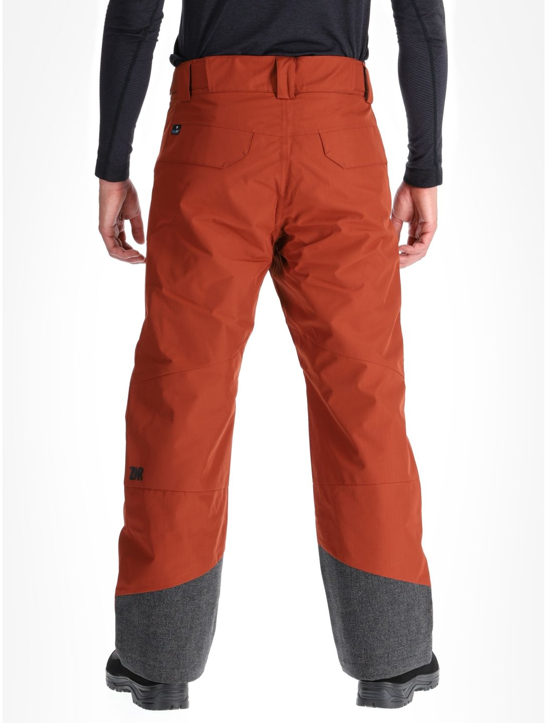 Ziener, Rappold pantalones de esquí hombres Woody Brown marrón 