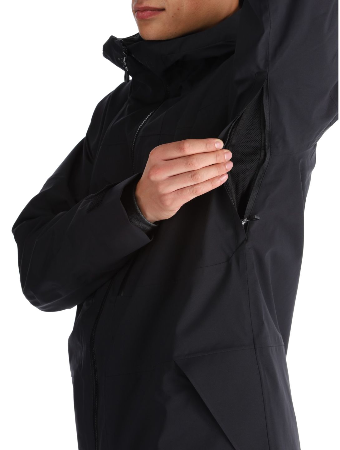 Ziener, Reyk chaqueta de esquí hombres Black negro 