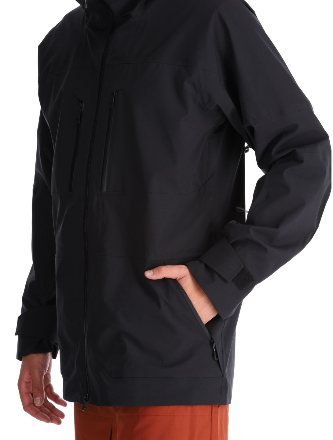 Ziener, Reyk chaqueta de esquí hombres Black negro 