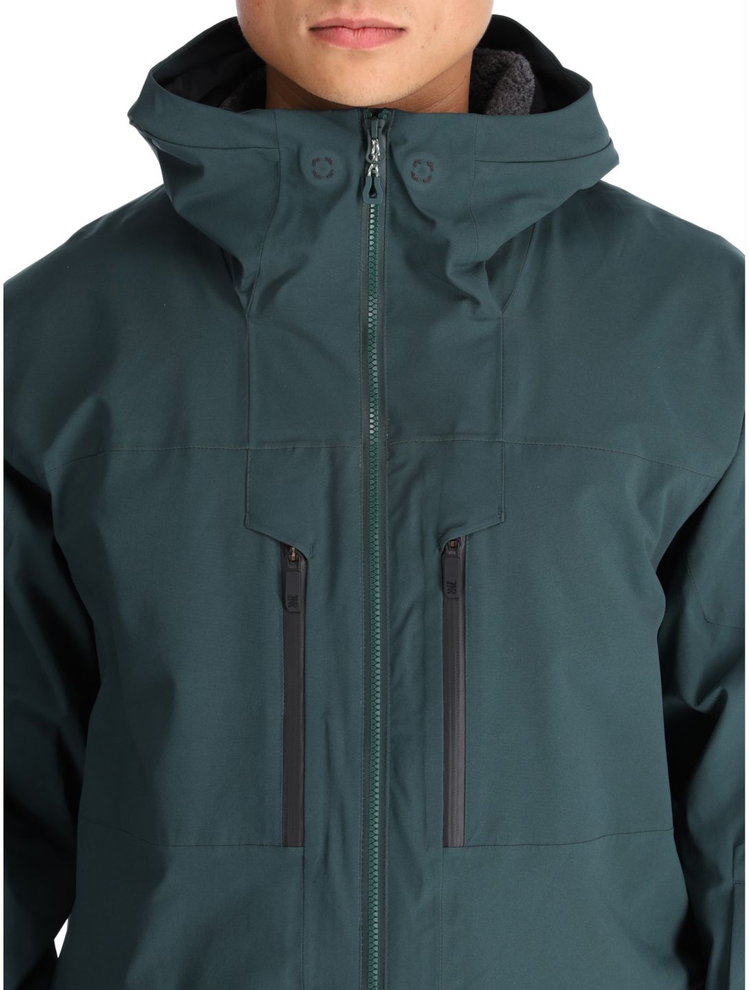 Ziener, Reyk chaqueta de esquí hombres Dark Jungle verde 