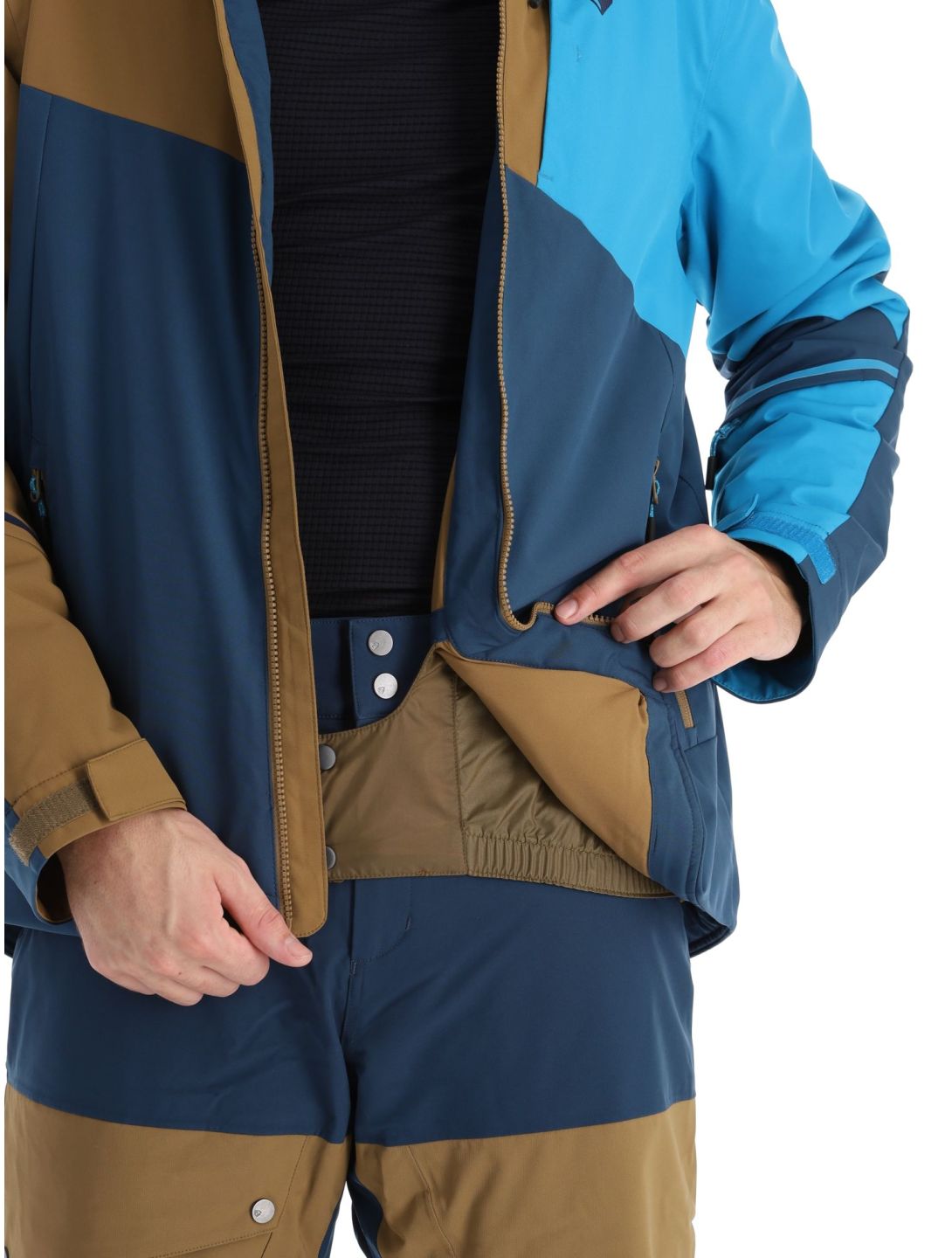 Ziener, Timpa chaqueta de esquí hombres Hale Navy azul, gris, verde 