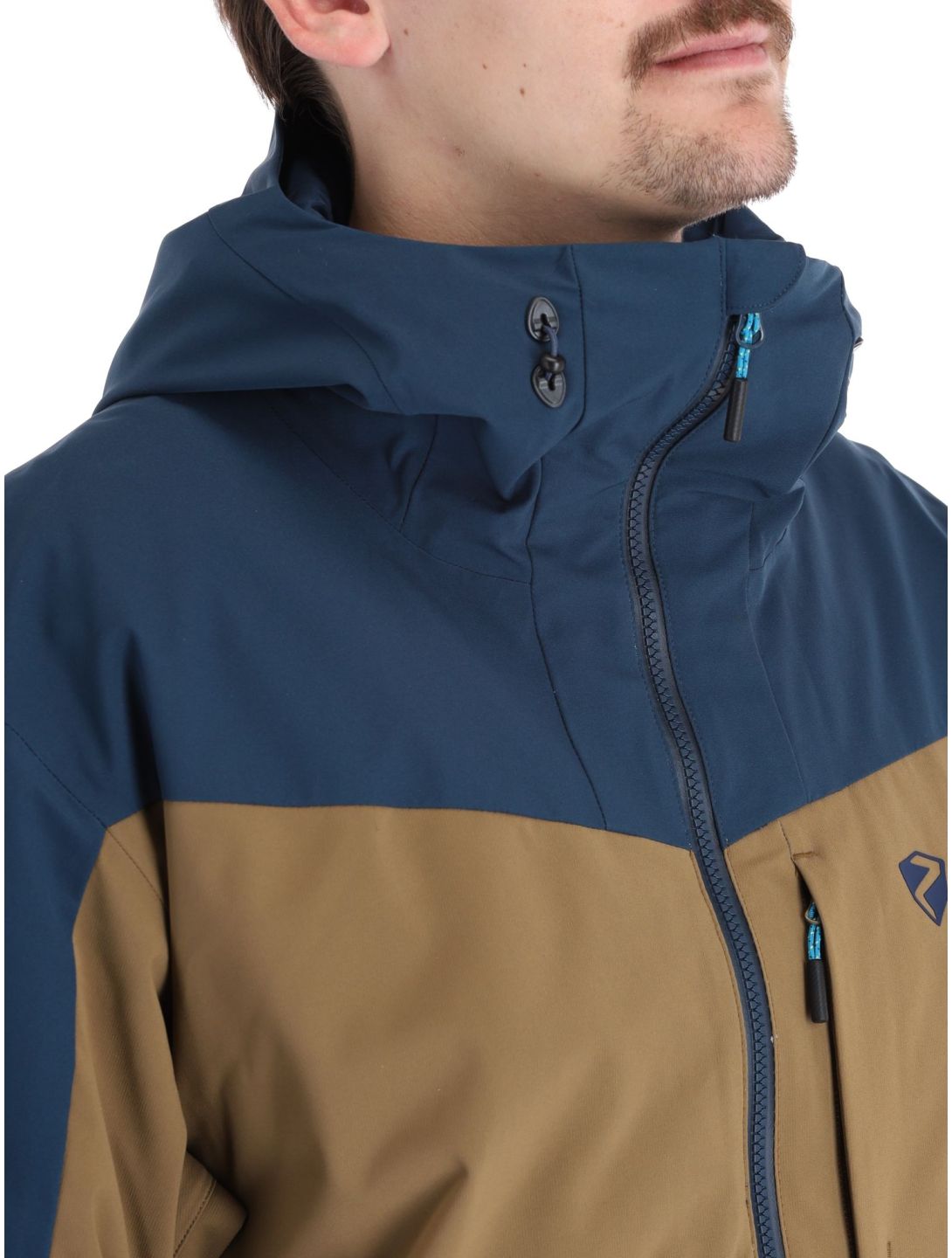 Ziener, Triglav chaqueta de esquí hombres Hale Navy azul, verde 