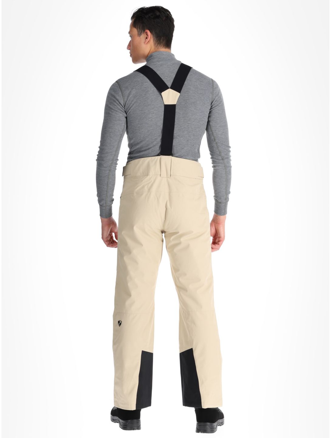 Ziener, Tronador pantalones de esquí hombres Cashew Ripstop beige 