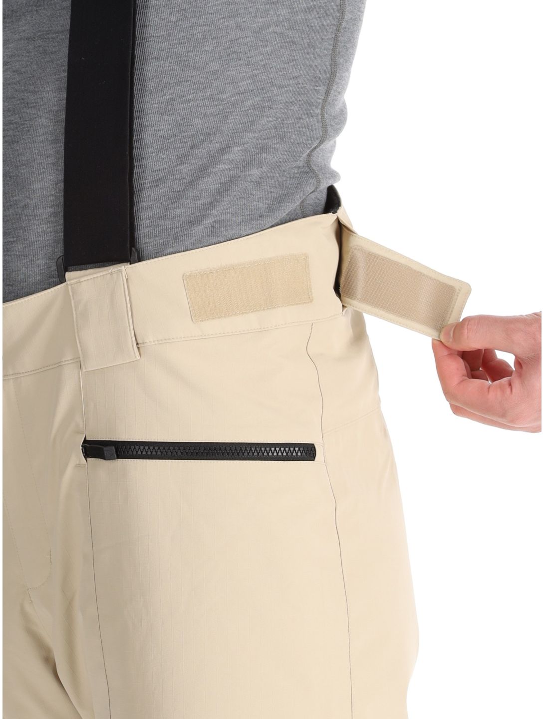 Ziener, Tronador pantalones de esquí hombres Cashew Ripstop beige 