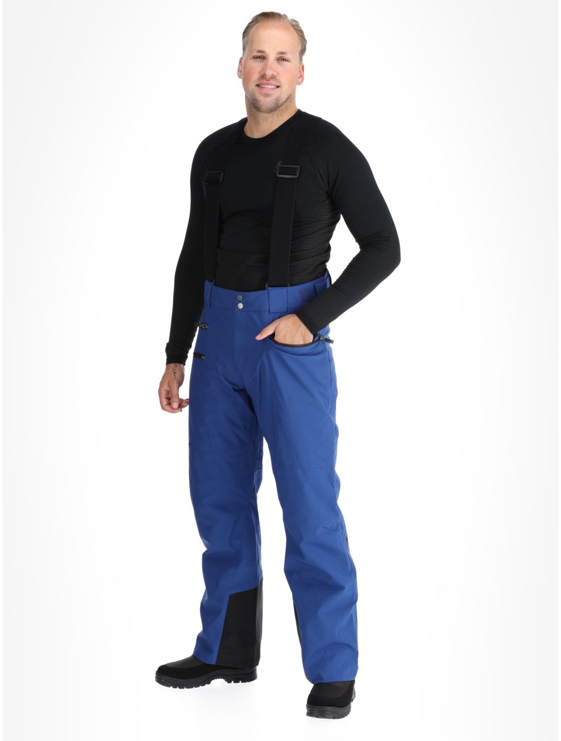 Ziener, Tronador pantalones de esquí hombres Vista Blue azul 