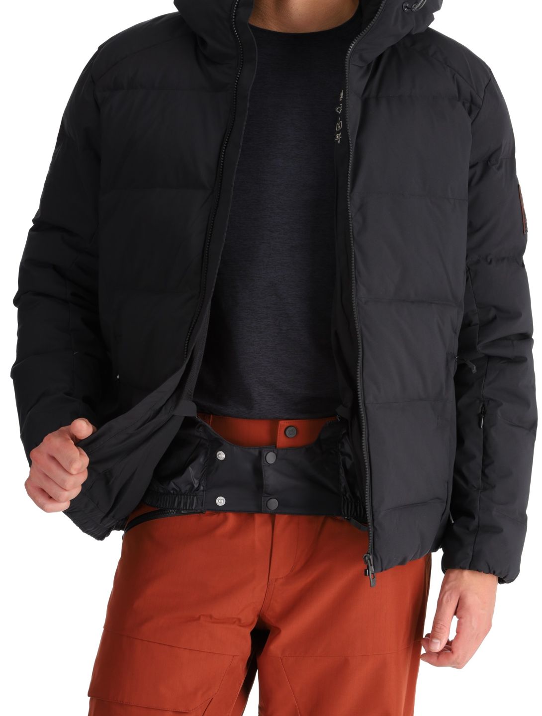 Ziener, Tyers chaqueta de esquí hombres Black negro 