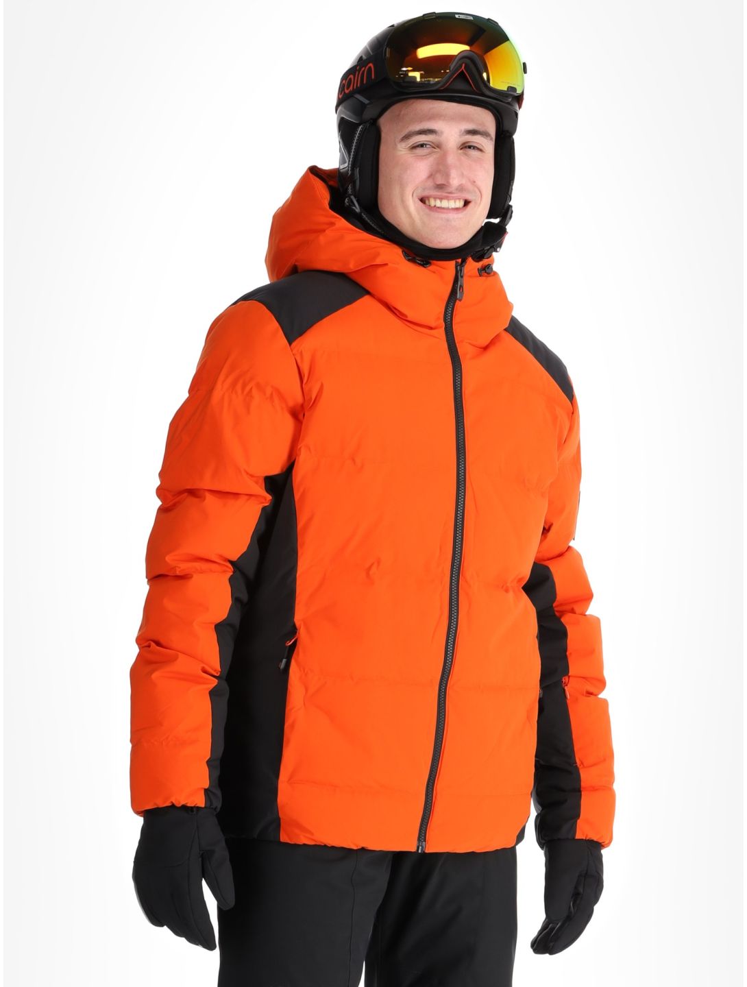 Ziener, Tyers chaqueta de esquí hombres Orange Pumpkin naranja 