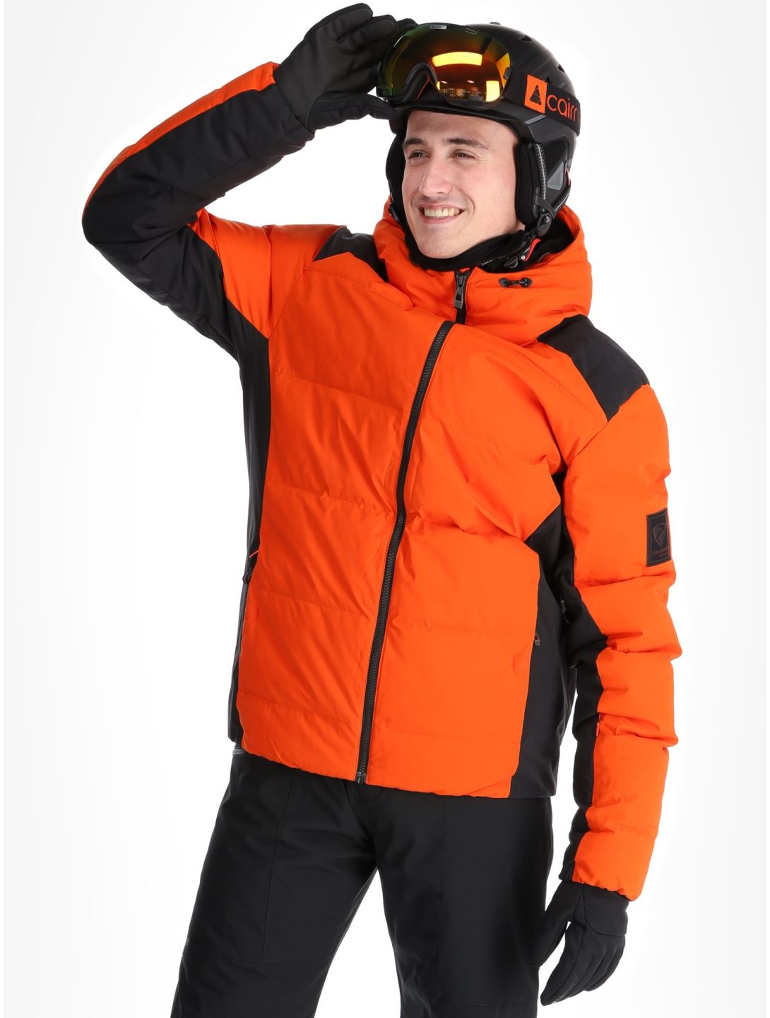 Ziener, Tyers chaqueta de esquí hombres Orange Pumpkin naranja 