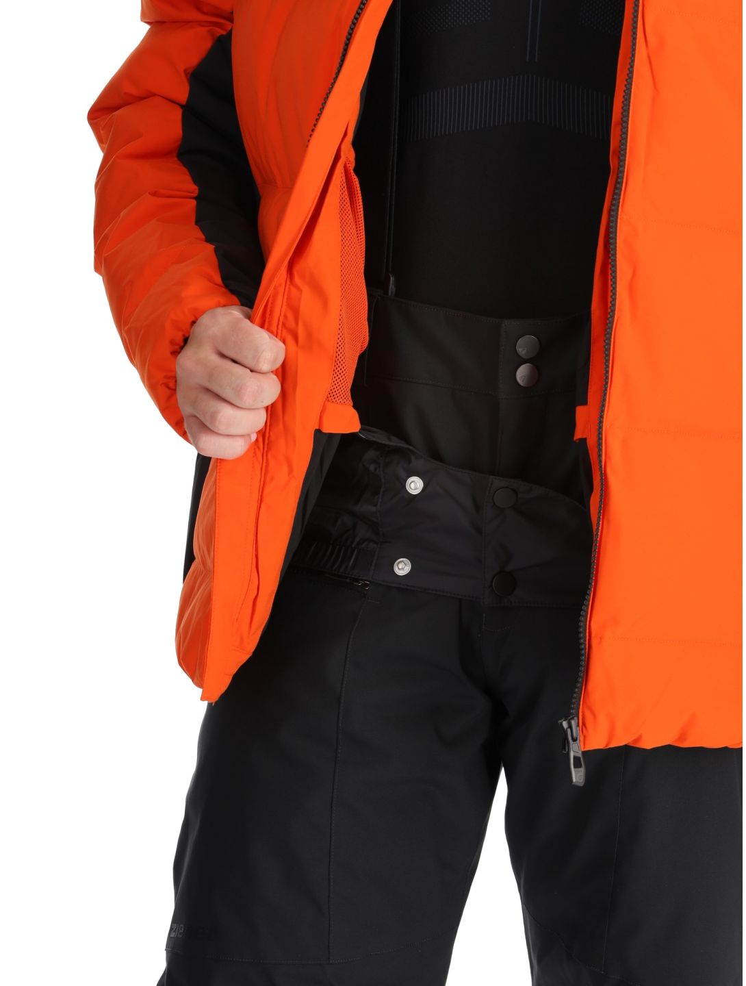 Ziener, Tyers chaqueta de esquí hombres Orange Pumpkin naranja 