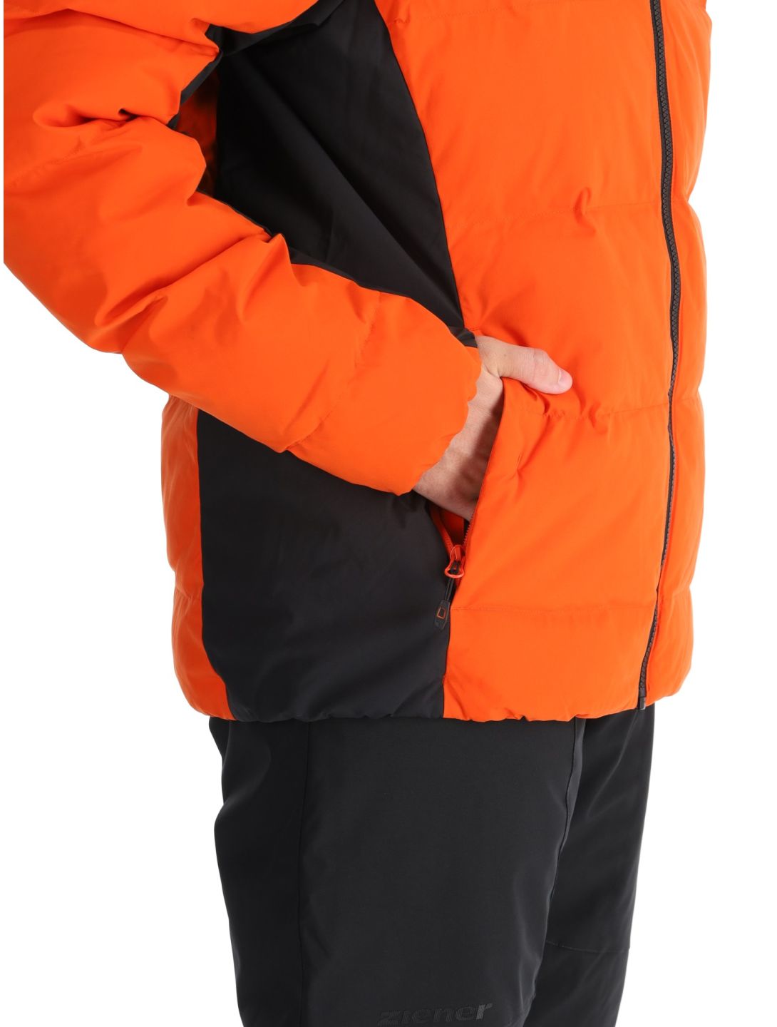 Ziener, Tyers chaqueta de esquí hombres Orange Pumpkin naranja 