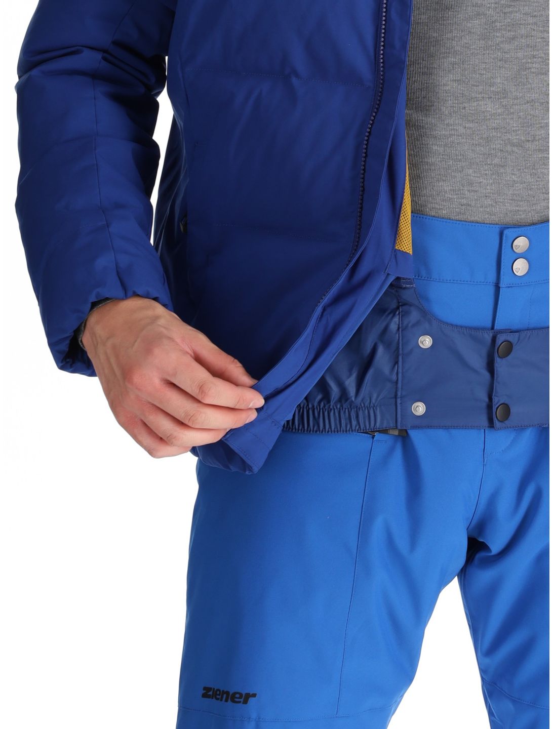 Ziener, Tyers chaqueta de esquí hombres Vista Blue azul 