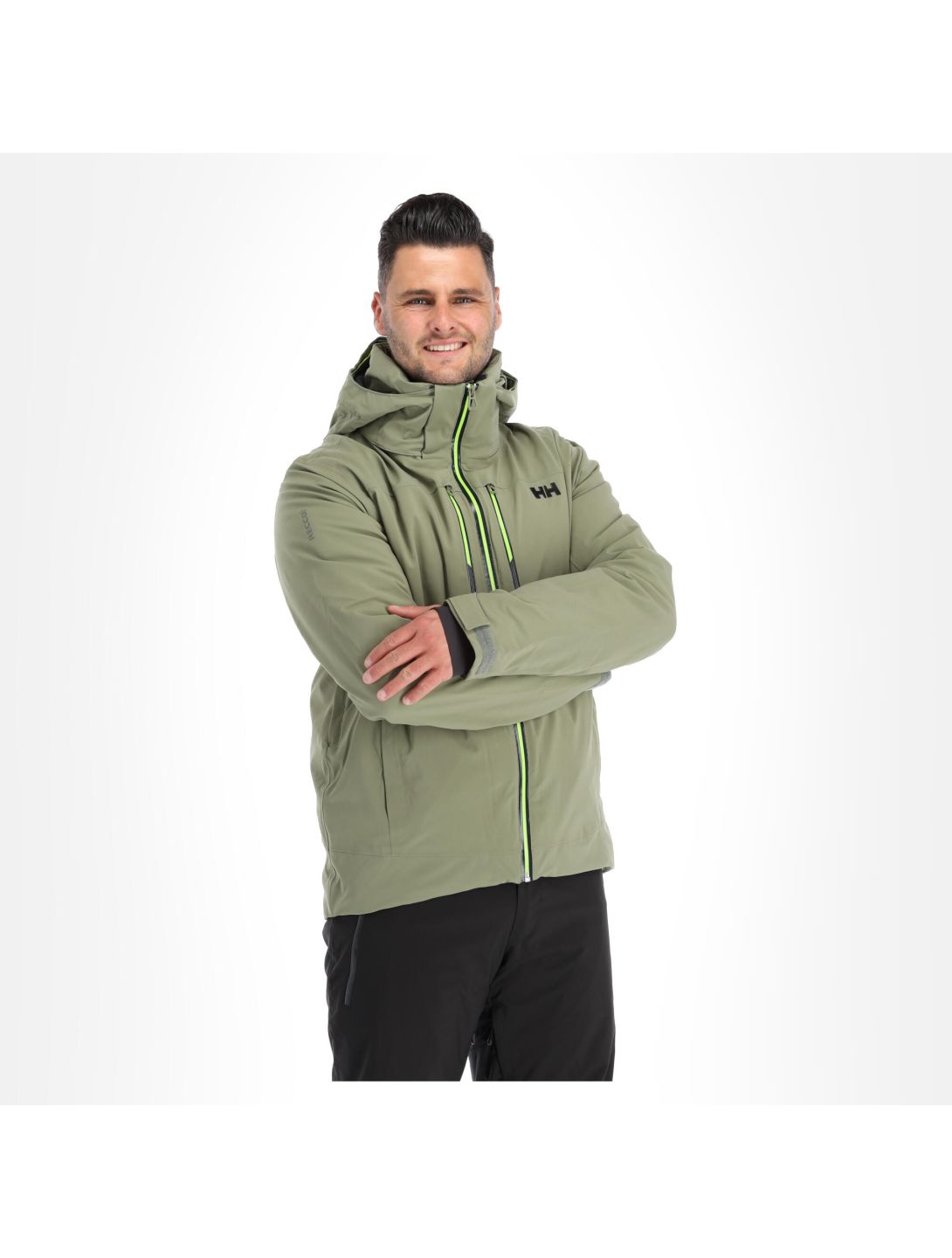 Helly Hansen, Alpha Lifaloft chaqueta de esquí hombres verde