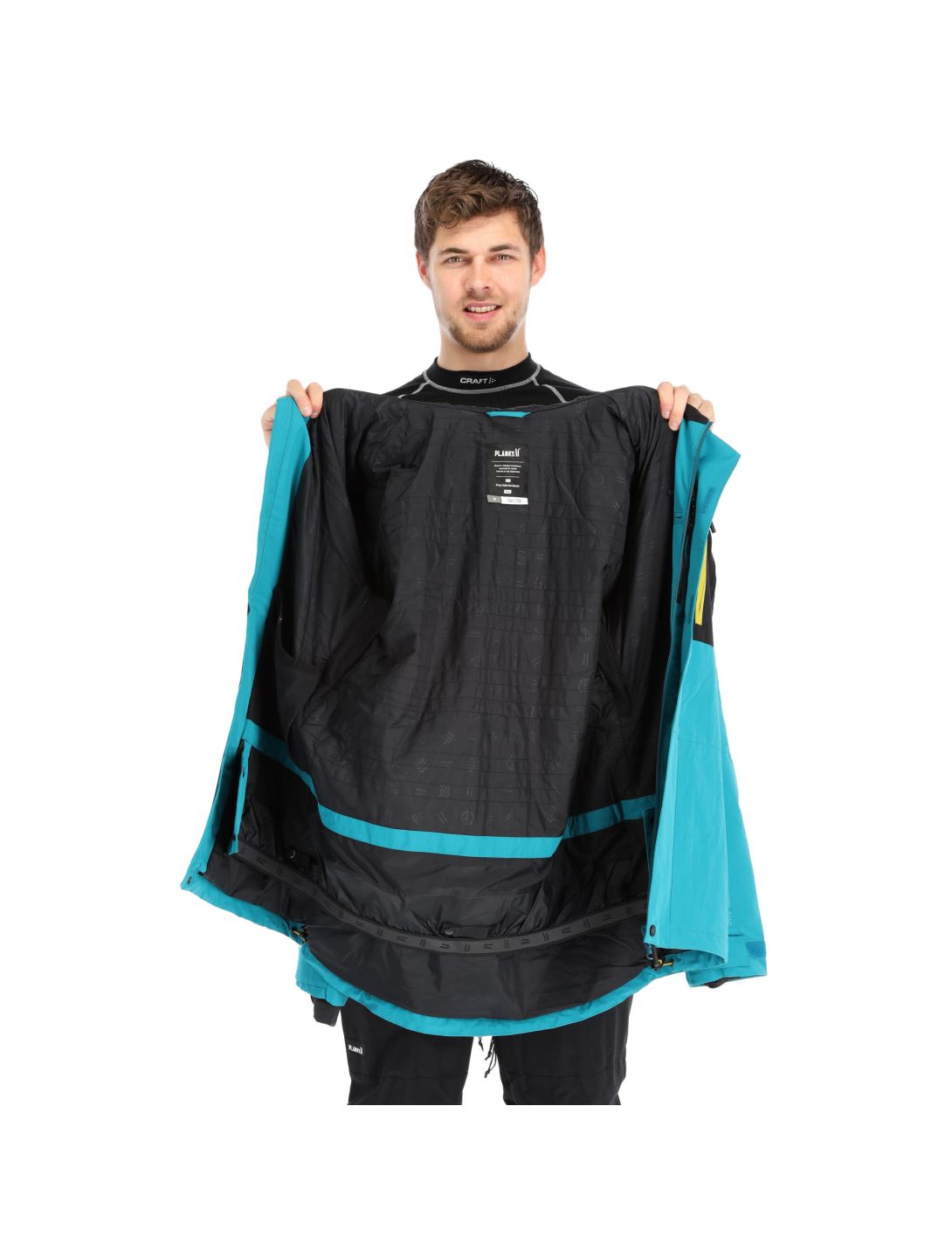 Planks, Feel Good Insulated Jacket chaqueta de esquí hombres midnight teal azul