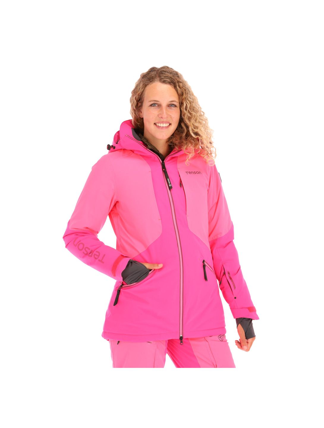 Tenson, Blizza chaqueta de esquí mujeres light rosa