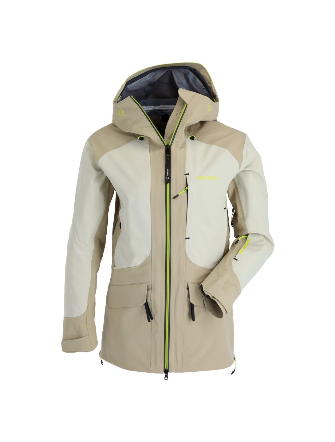 Tenson, Jewel Pro chaqueta de esquí hardshell mujeres light marrón