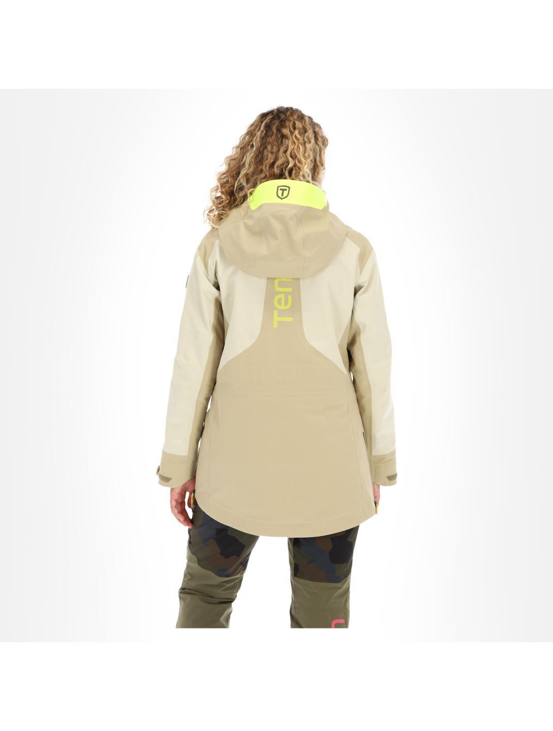 Tenson, Jewel Pro chaqueta de esquí hardshell mujeres light marrón