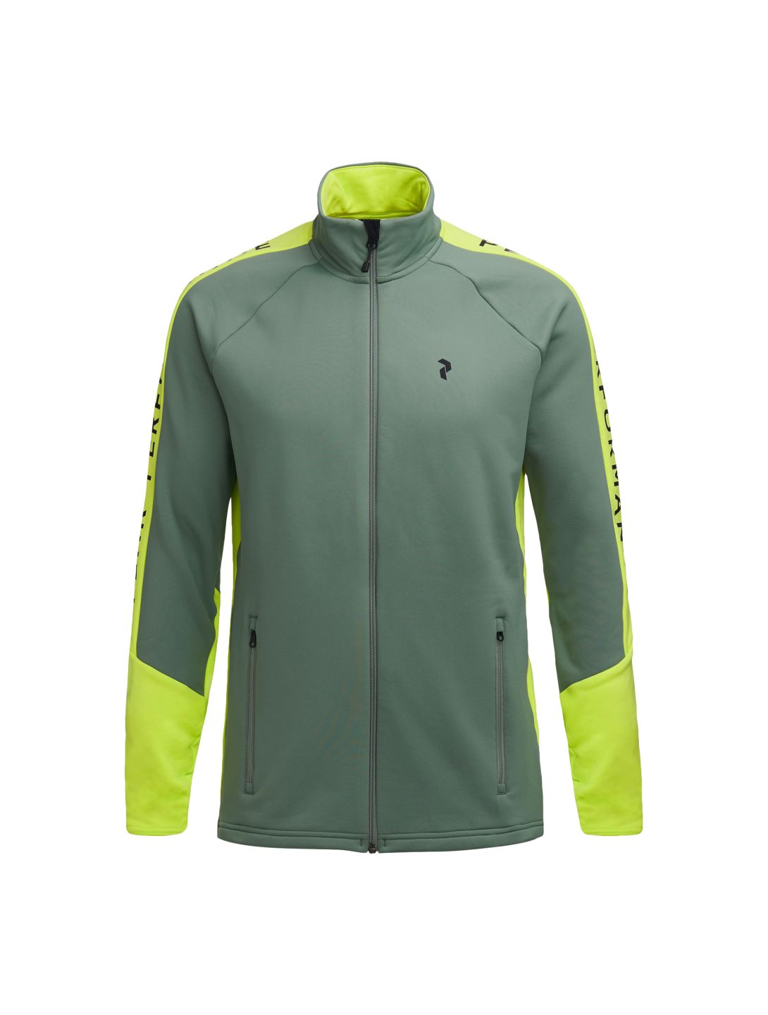 Peak Performance, Rider Zip chaleco hombres fells view verde 