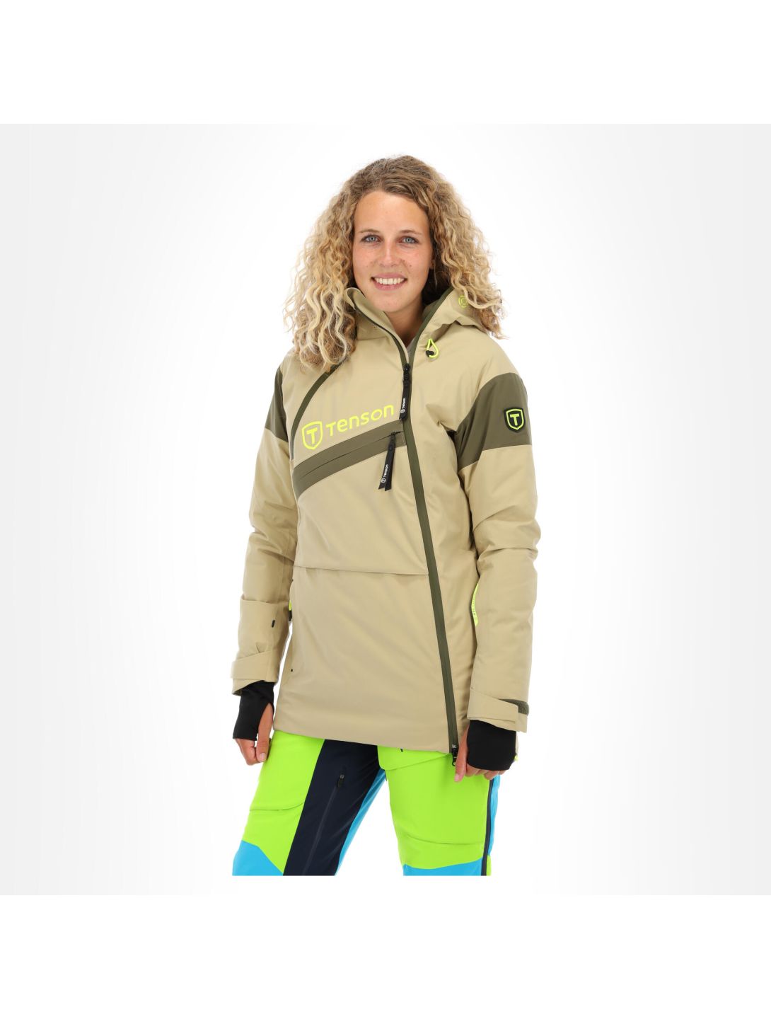 Tenson, Aerismo Jackorak W chaqueta de invierno mujeres light marrón