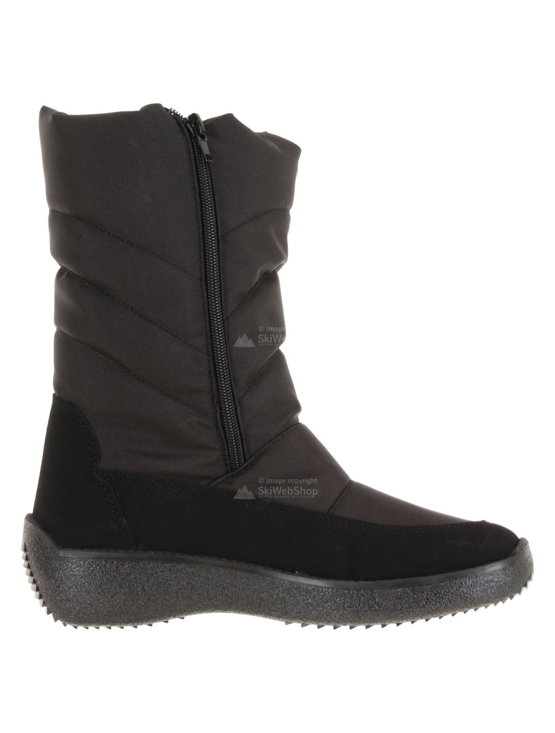 Attiba, botas de nieve, mujeres, negro