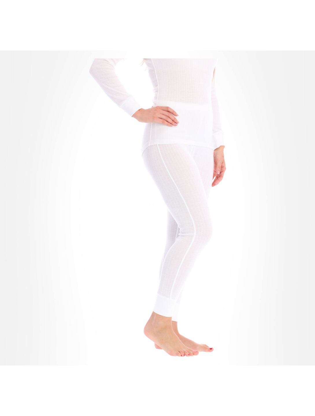 Avento, Thermal Pants 2-pack pantalón termoactivo 2-pack mujeres White blanco 