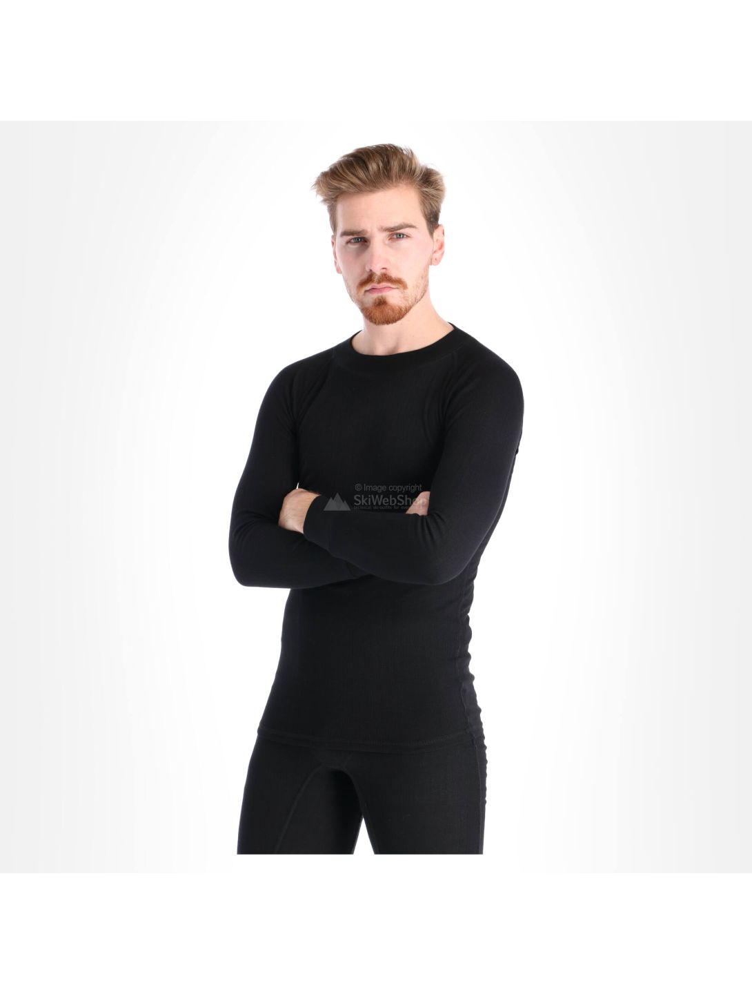 Avento, Thermal Shirt 2-pack camisa termoactiva 2-pack hombres Black negro 