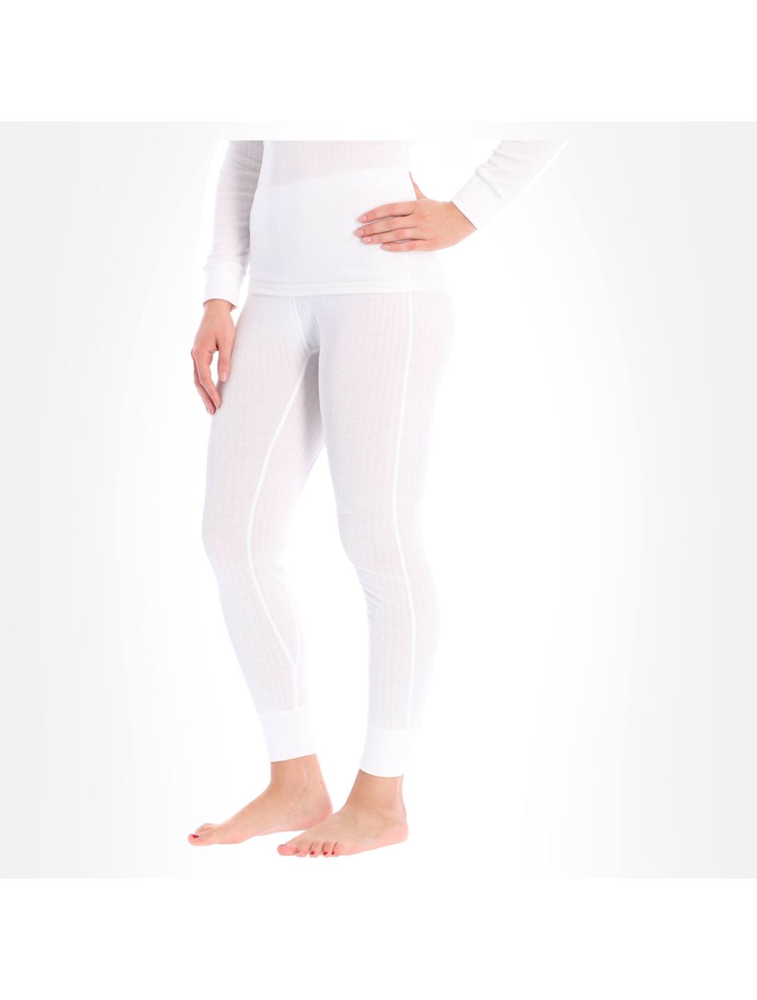 Avento, Thermal Pants pantalón termoactivo mujeres White blanco 