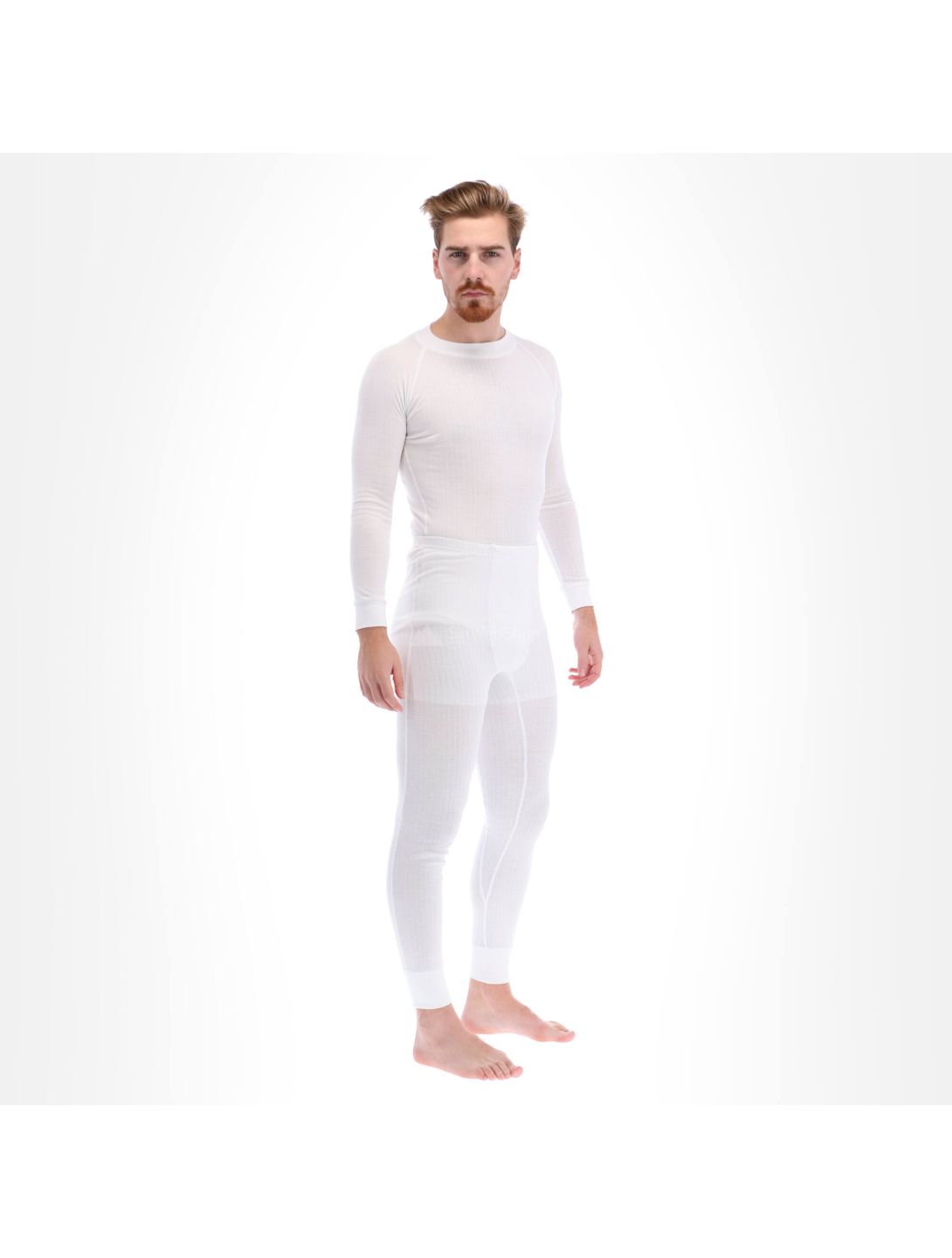 Avento, Thermal Pants pantalón termoactivo hombres White blanco 