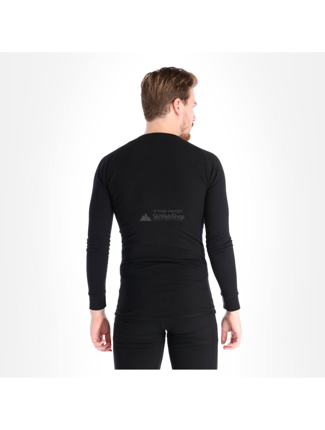 Avento, Thermal Shirt camisa termoactiva hombres Black negro 