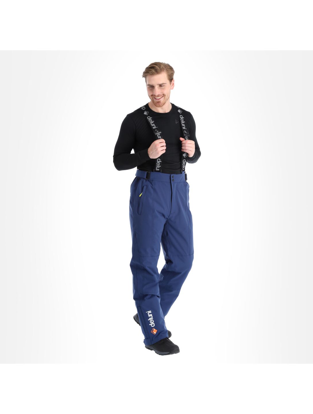 Deluni, Challenger 3 pantalones de esquí hombres azul