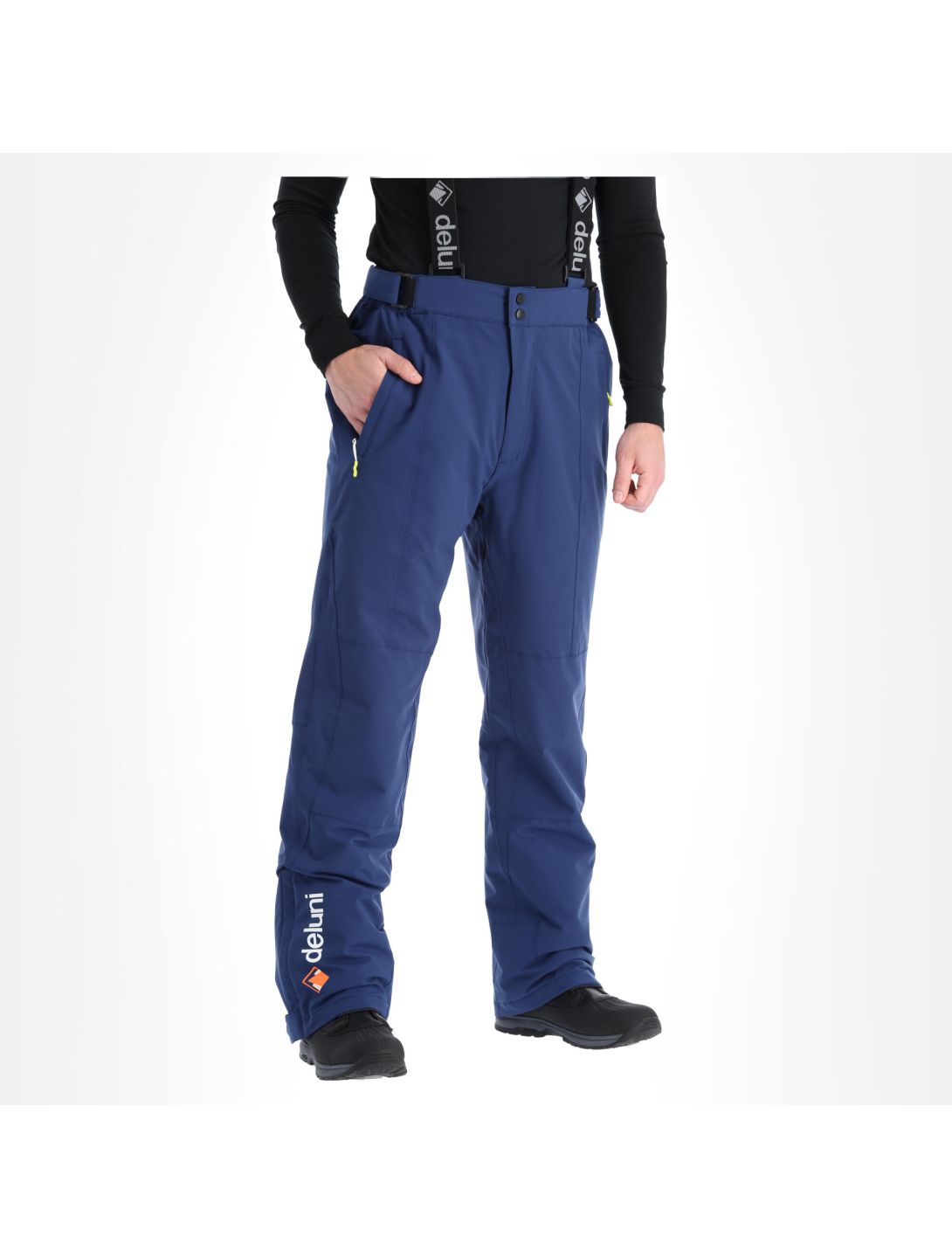 Deluni, Challenger 3 pantalones de esquí hombres azul