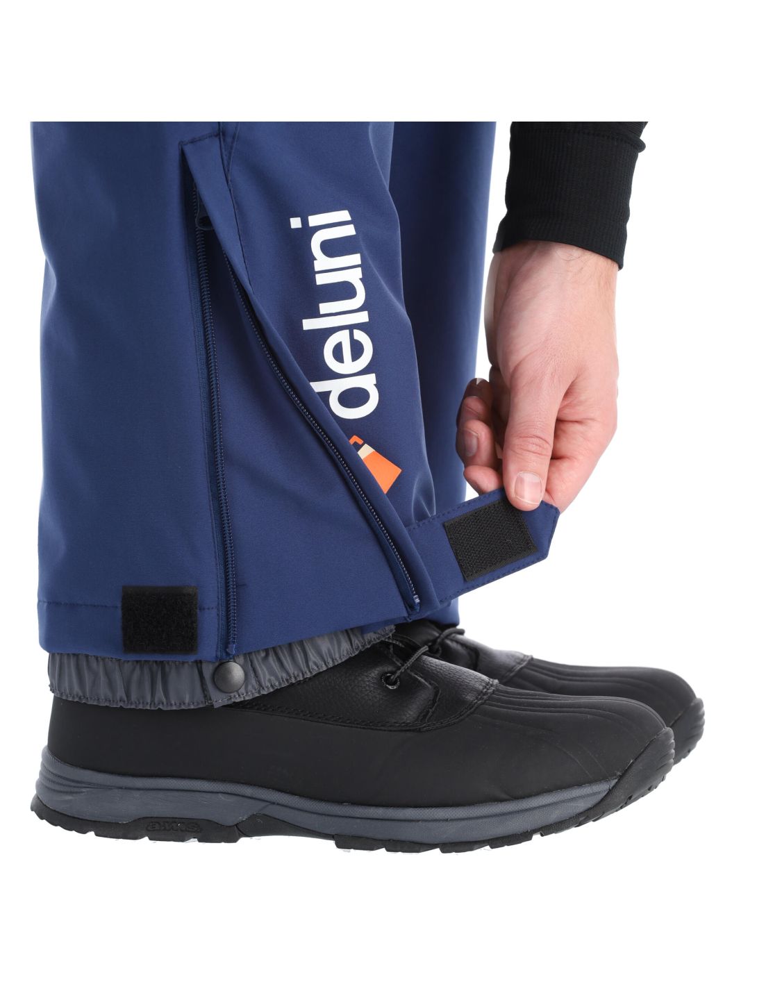 Deluni, Challenger 3 pantalones de esquí hombres azul