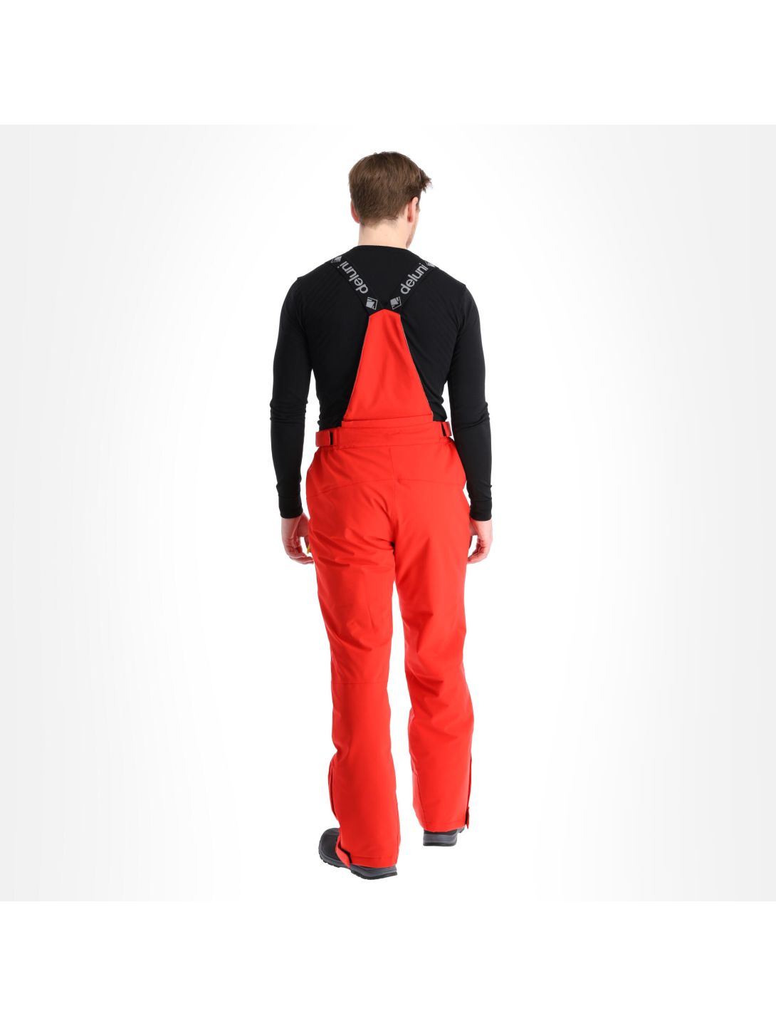 Deluni, Challenger 3 pantalones de esquí hombres rojo