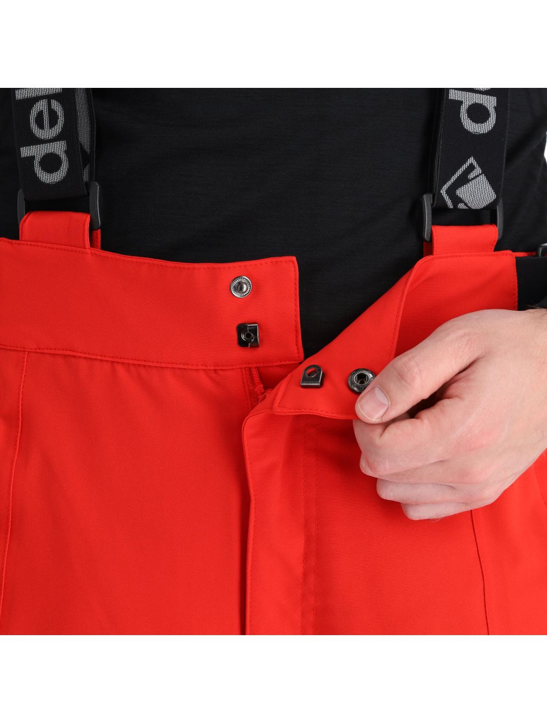 Deluni, Challenger 3 pantalones de esquí hombres rojo