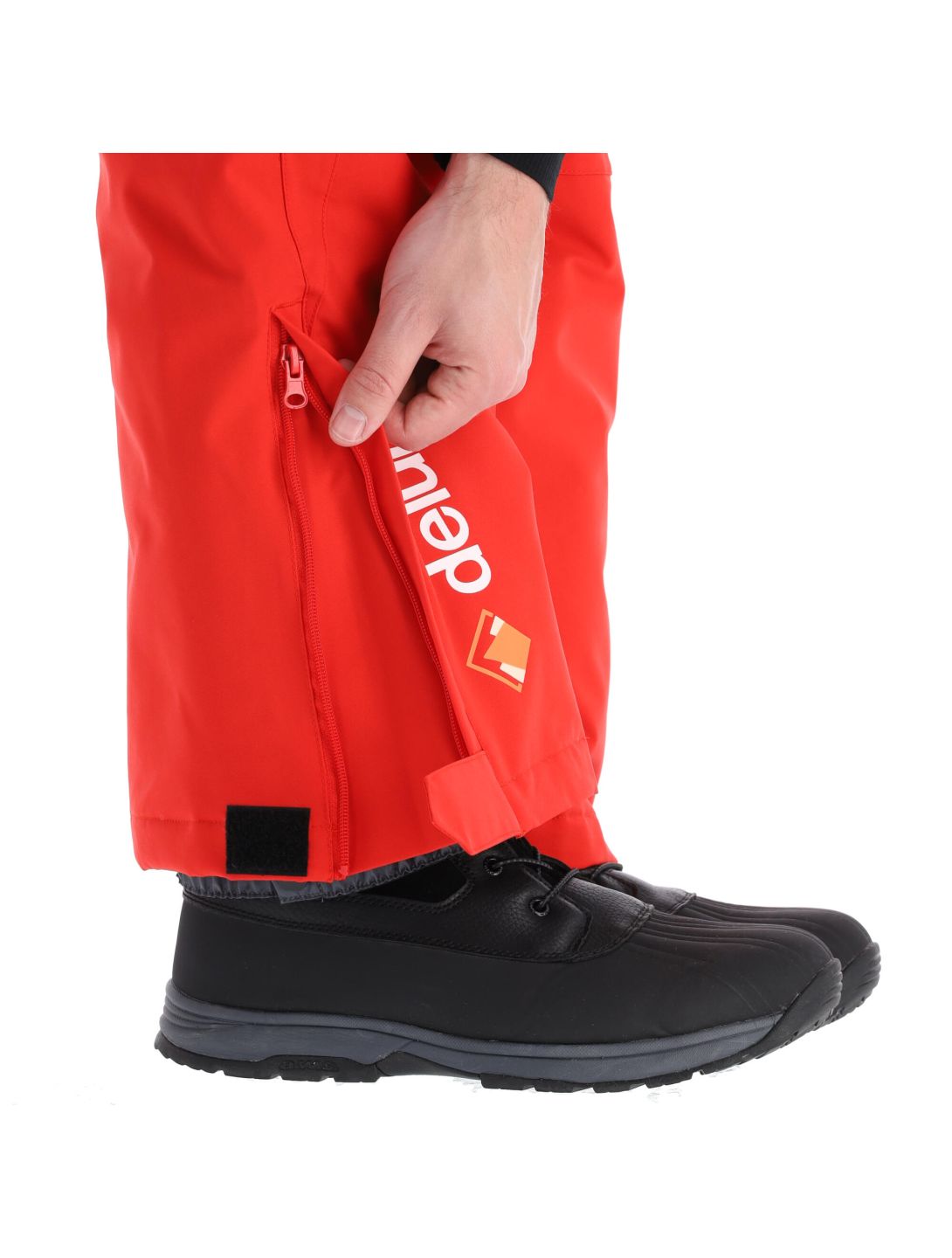 Deluni, Challenger 3 pantalones de esquí hombres rojo