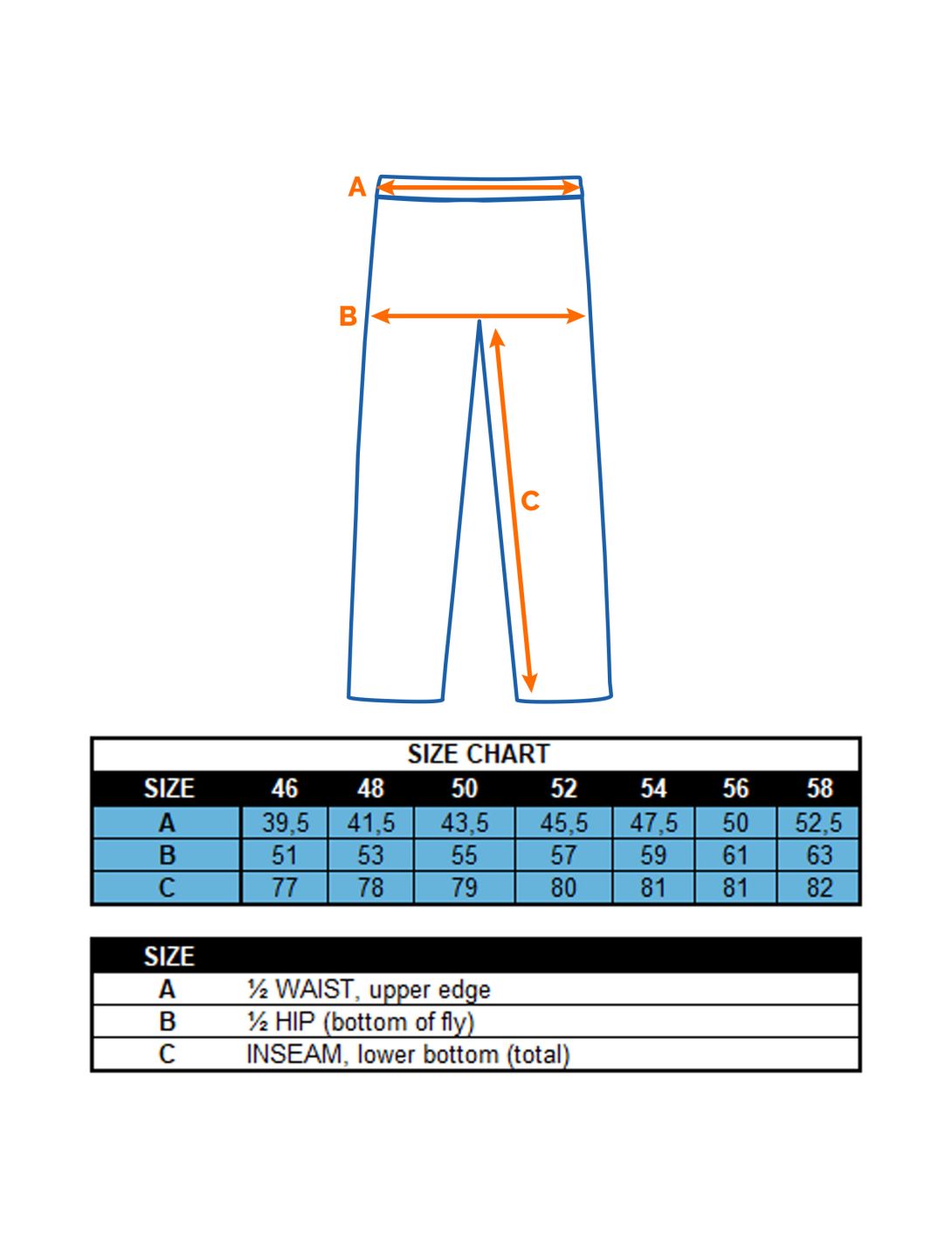 Icepeak, Icepeak Freiberg pantalones de esquí modelo pequeño hombres naranja