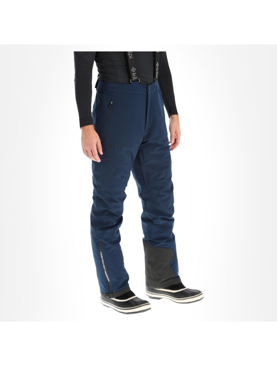 Kilpi, Reddy-M pantalones de esquí tallas extra grandes hombres dark azul