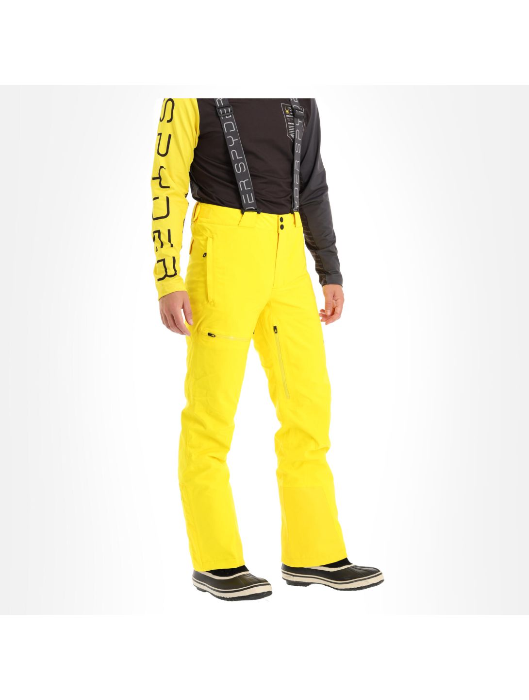 Spyder, Dare GTX, pantalones de esquí, hombres, sun amarillo