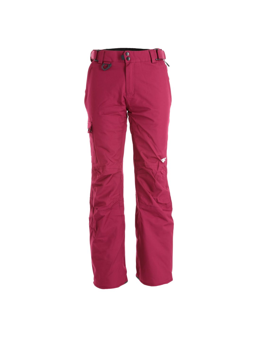 4F, H4Z20-SPDS001 pantalones de esquí mujeres burgundy púrpura 