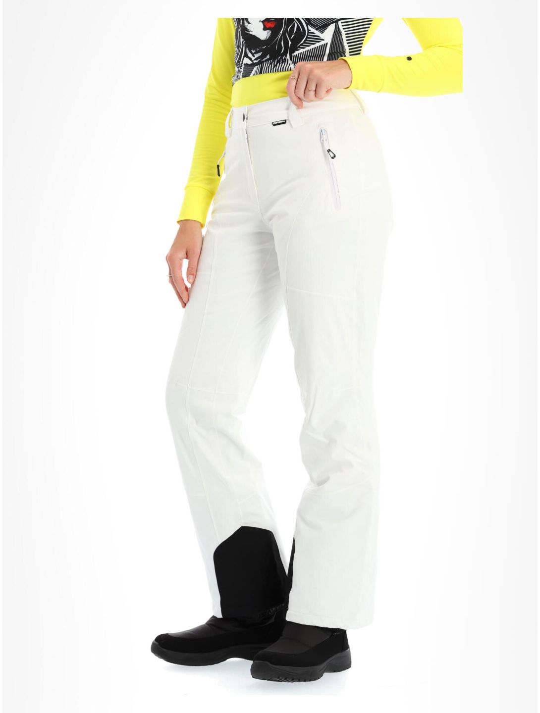 Icepeak, Freyung pantalones de esquí mujeres Optic White blanco 