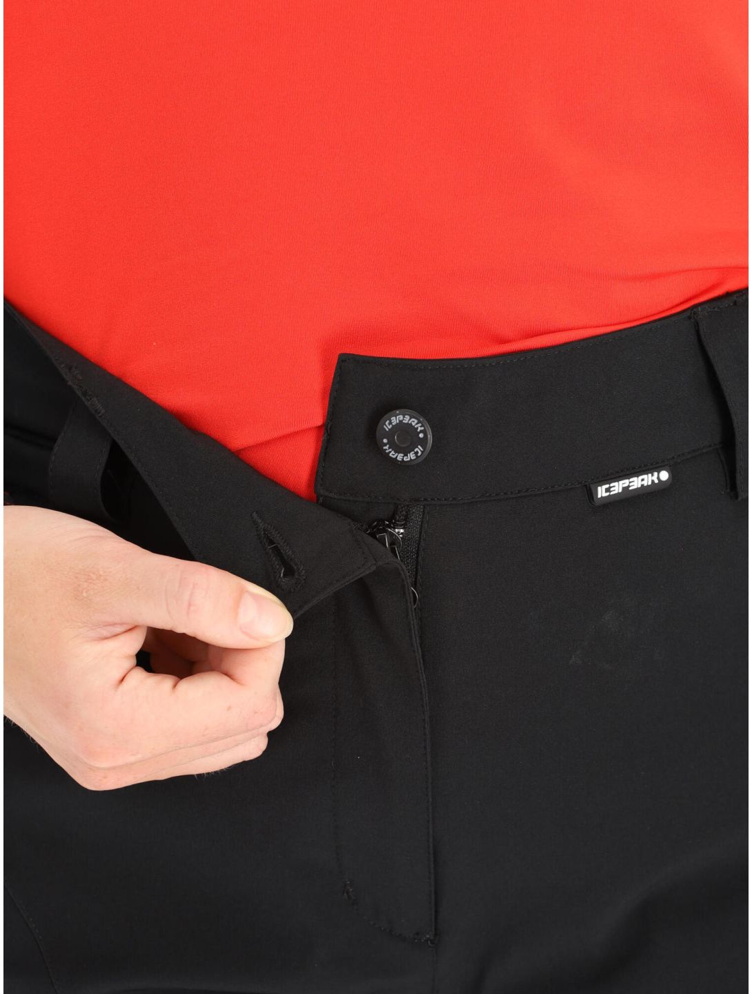 Icepeak, Freyung pantalones de esquí mujeres Black negro 