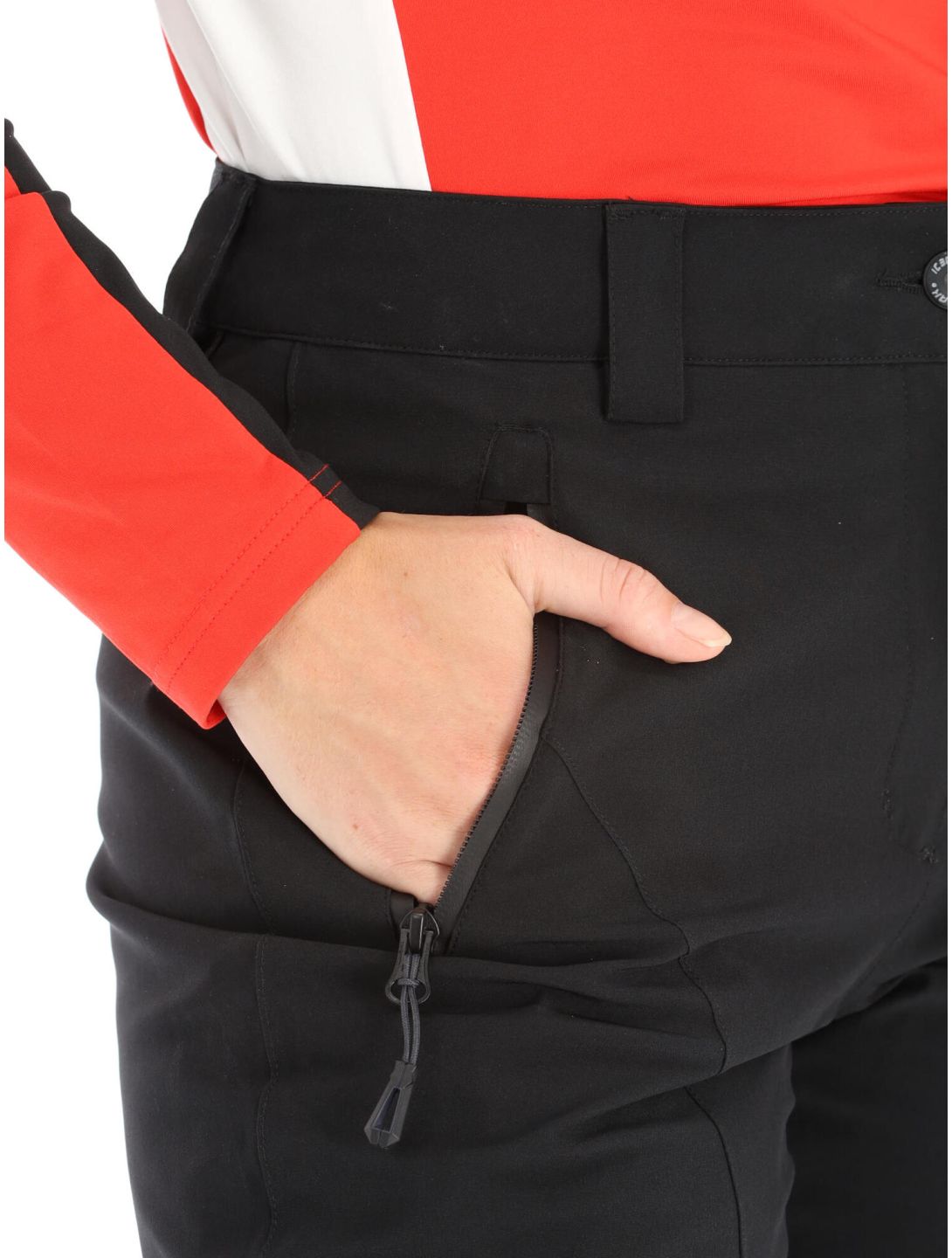 Icepeak, Freyung pantalones de esquí mujeres Black negro 