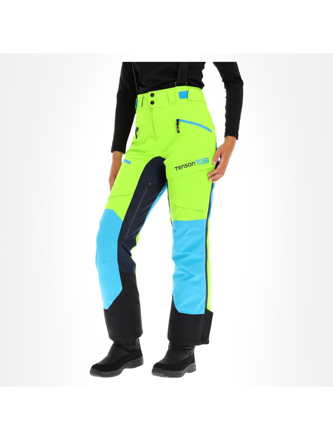 Tenson, Race pantalones de esquí mujeres verde 