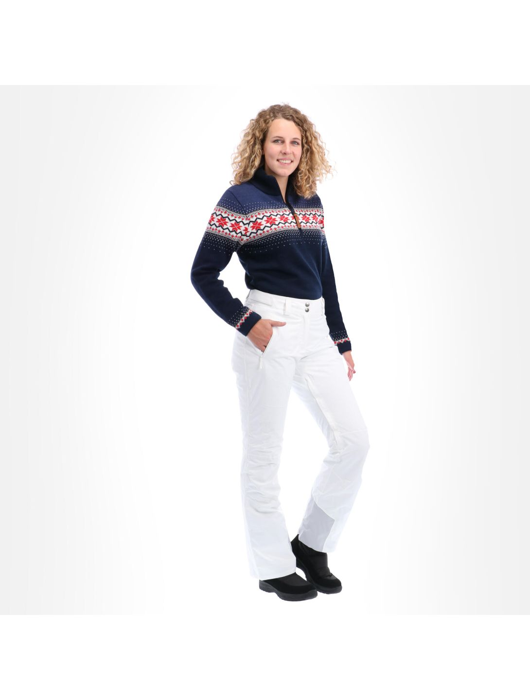 Helly Hansen, Legendary insulated pantalones de esquí mujeres blanco